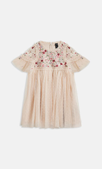 LUNARIA WREATH BODICE KIDS DRESS