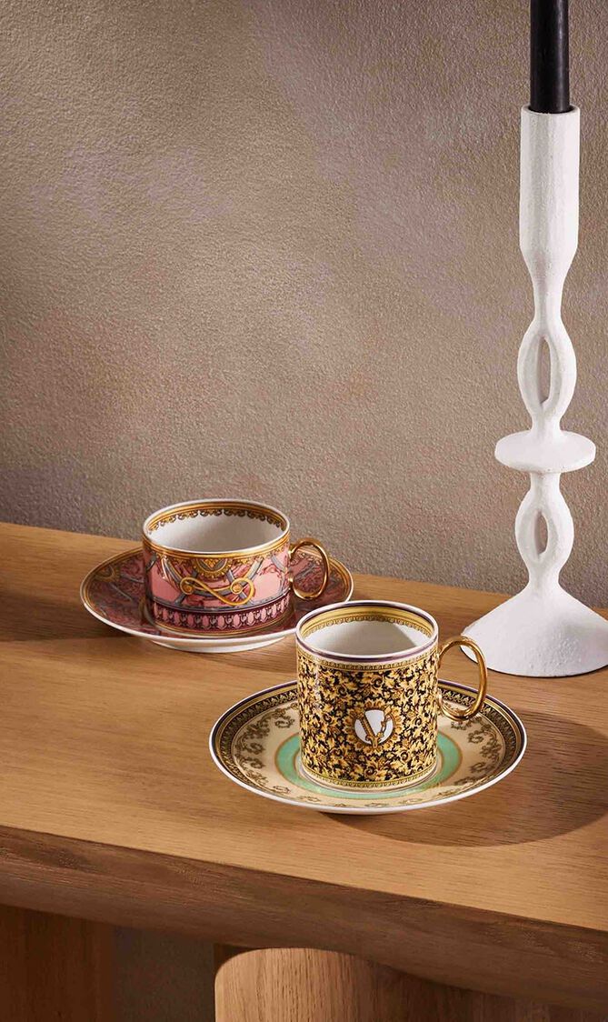 Barocco Mosaic Coffee Cup & Saucer Pattern