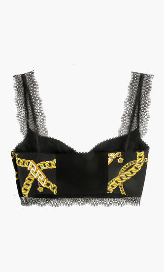 Chain Print Bralette