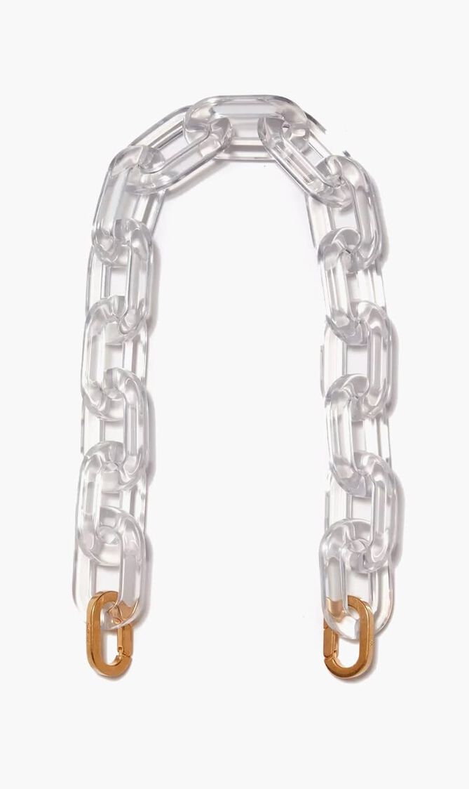 Shoulder Strap in Transparent Acetate
