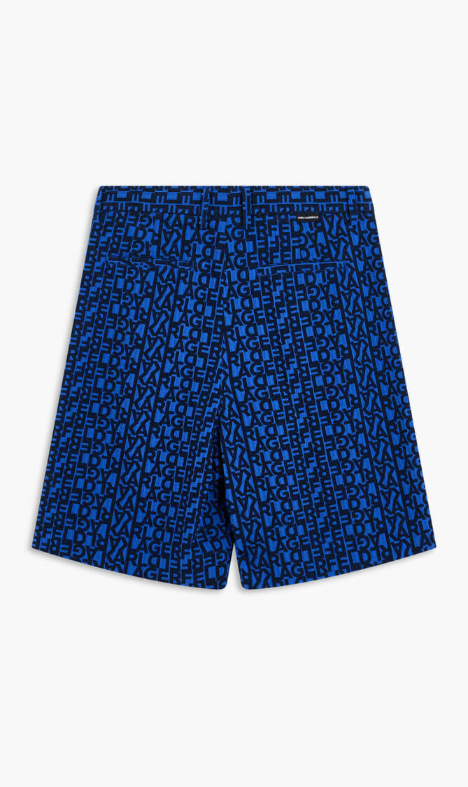 AOP LOGO SEERSUCKER SHORTS