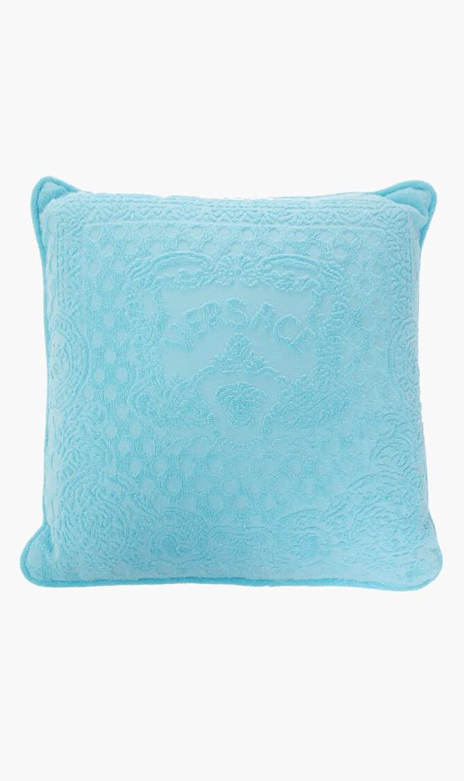 SEASHELL BAROQUE DOUBLE-FACE CUSHION BLUE