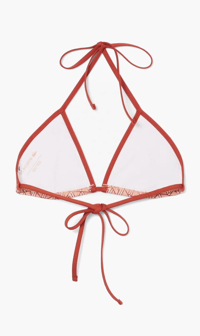 Printed Jersey Swim Top