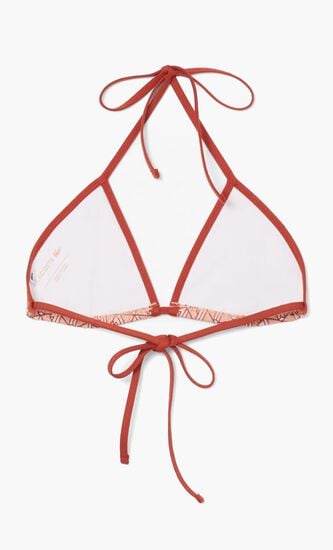 Printed Jersey Swim Top