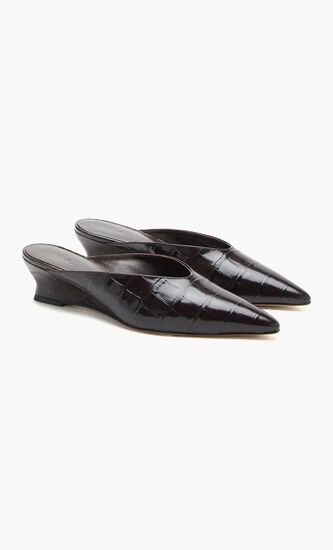 Victoria Micro Wedge Mule