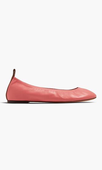 Leather Ballerina Flats