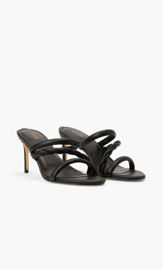 SUPER SOFT STRETCH PU STRAP MULE