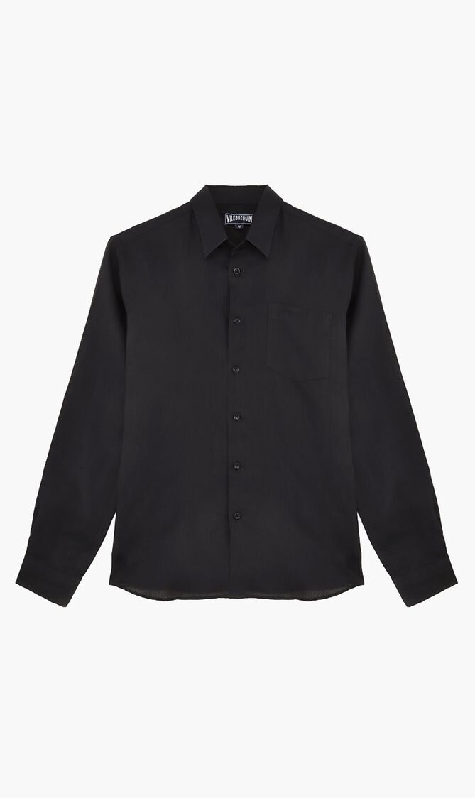 Sequin Turtle Linen Shirt Sequin Turtle Linen Shirt