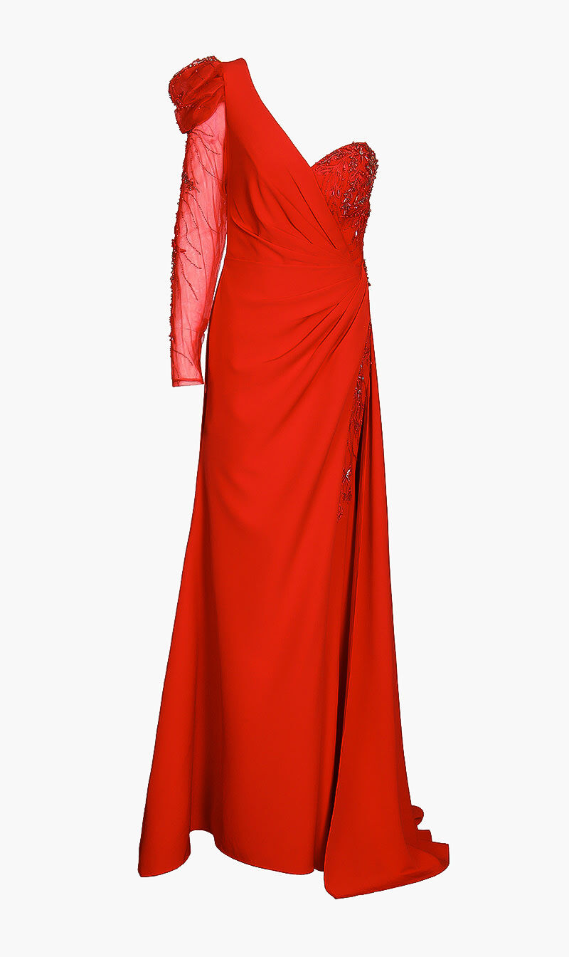 Buy TERANI COUTURE Long 2 Way Stretch Evening Dress for AED 347.00 The Deal Outlet