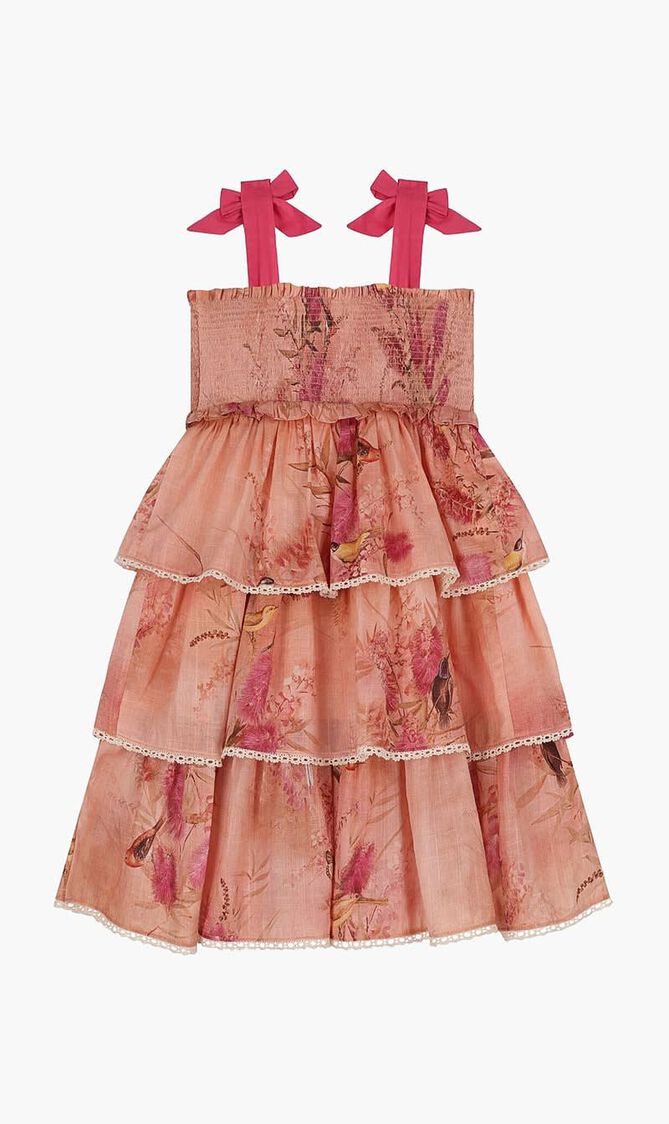 CASCADIAN KIDS TIERED DRESS