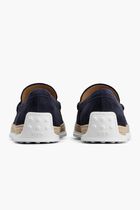 Suede Slip On Loafers