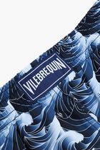 Bleu Marine Printed Shorts