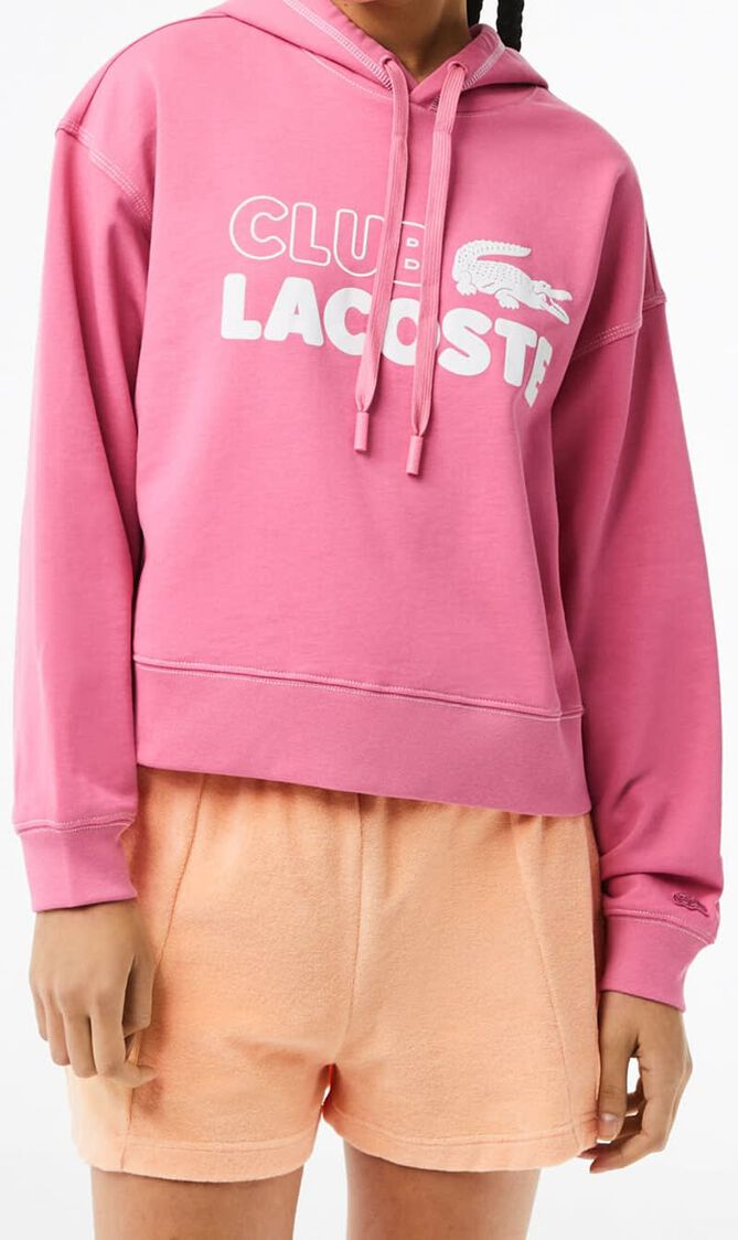 Texture Print Hoodie