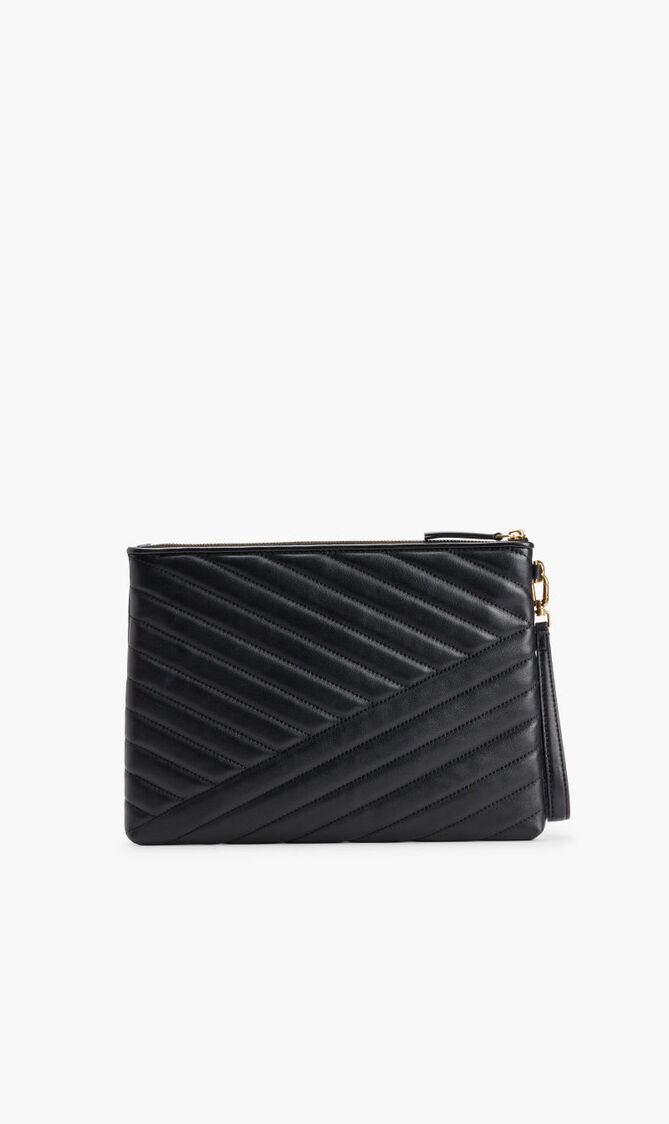 KIRA CHEVRON SMALL POUCH