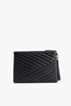 KIRA CHEVRON SMALL POUCH