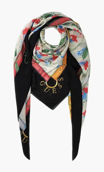 Floral Print Scarf