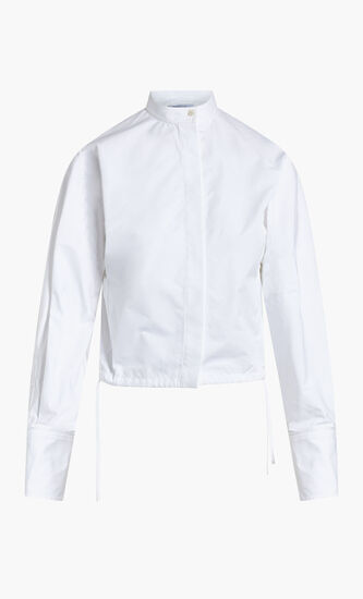 COMPACT COTTON POPLIN LONG SLEEVES SHIRT