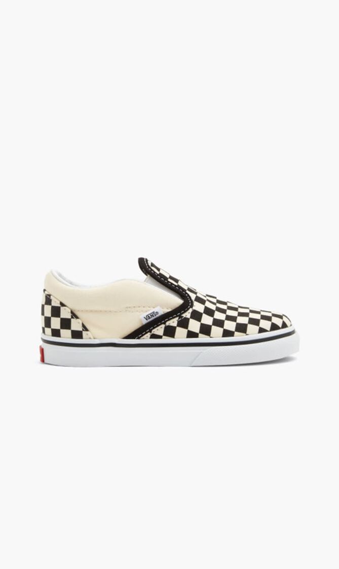 TD CLASSIC SLIP-ON BLK WHTCHCKERBO