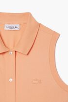 Long Stretch Mini Pique Polo Dress Long Stretch Mini Pique Polo Dress