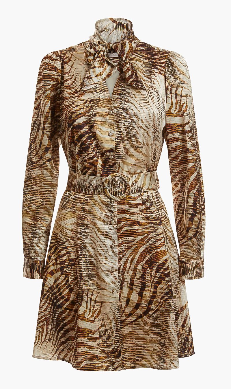 Guess animal print dress online