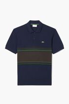 French Made Classic Fit Striped Polo Shirt