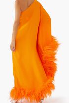 FEATHERED UBUD DRESS