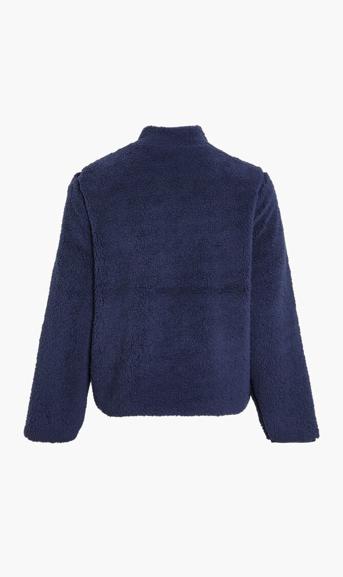 CORMAC TONAL ZIP THROUGH FLEECE JACKET