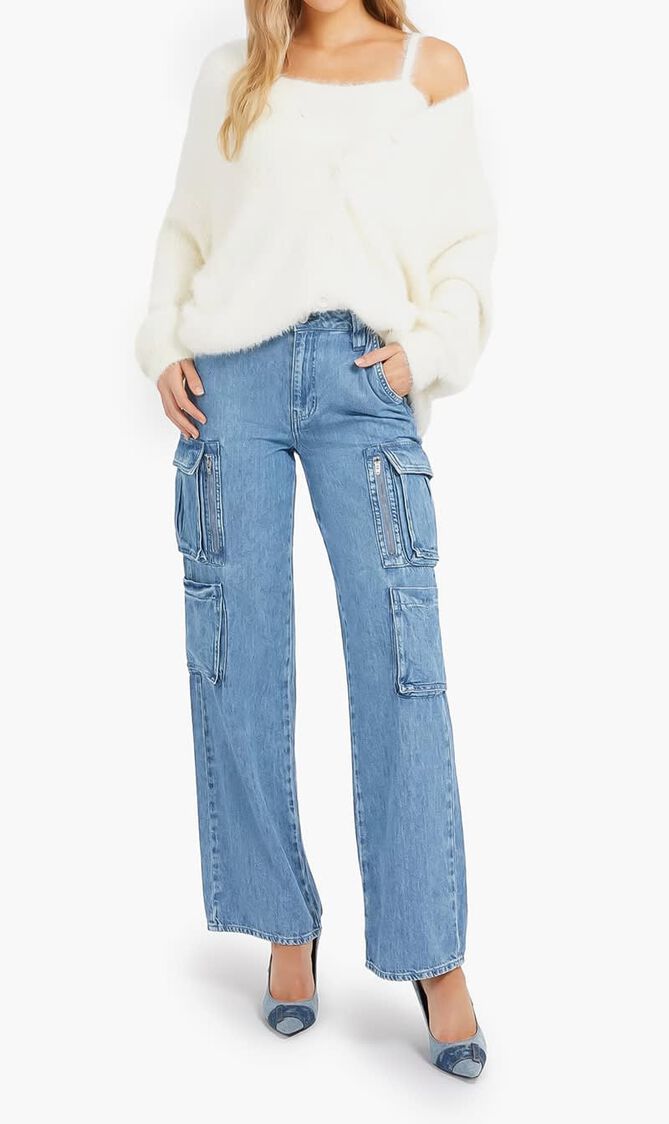 LS SAHAR FUZZY CARDIGAN