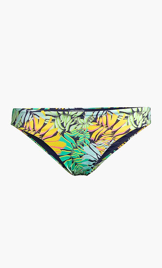 Frise Printed Bikini Bottom