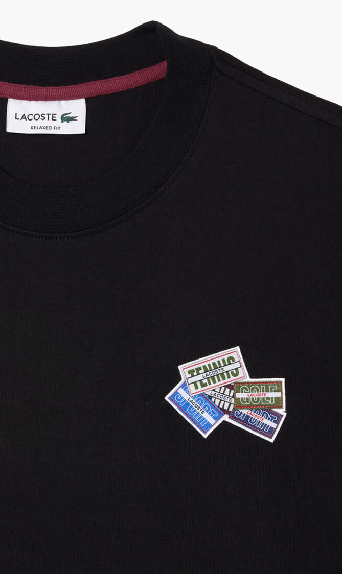 Heavy Cotton Jersey Multi Badge T-Shirt