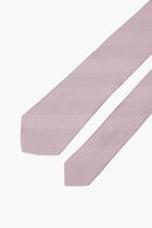 Striped Narrow Silk Tie