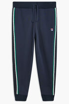 CUFFED SWEATPANTS WITH KNITTED SIDE DTL