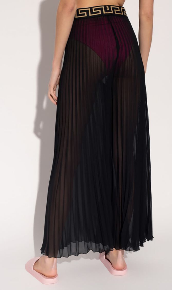 Pleated Pareo Trousers