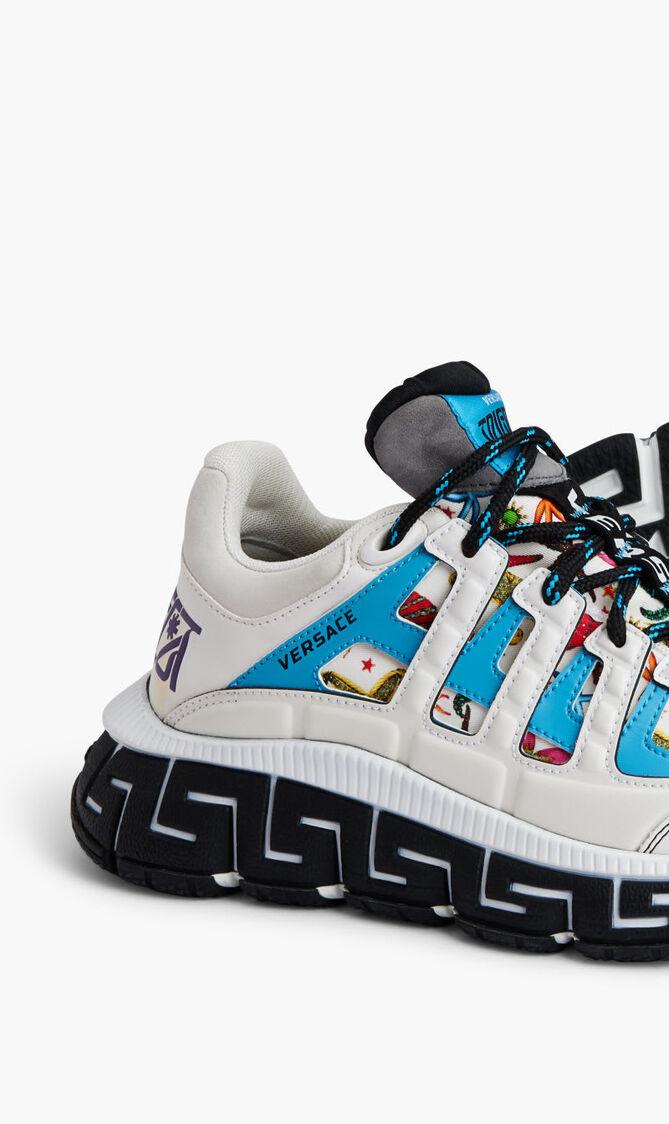 SNEAKERS-MIX TESSUTI+TESS.ST.TRESOR DE LA MER