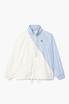 Oversized Colourblock Nylon Track Vest