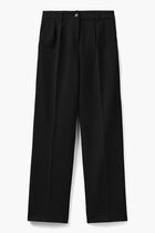 Wide Trousers with Pleats