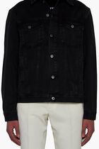 CANV VARSITY SKATE JKT BLACK WHITE