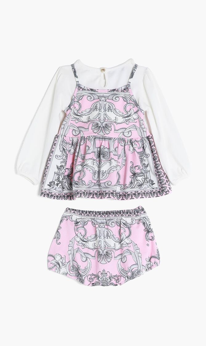 DRESS JERSEY BAROCCO FOULARD KIDS + JERSEY