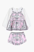 DRESS JERSEY BAROCCO FOULARD KIDS + JERSEY