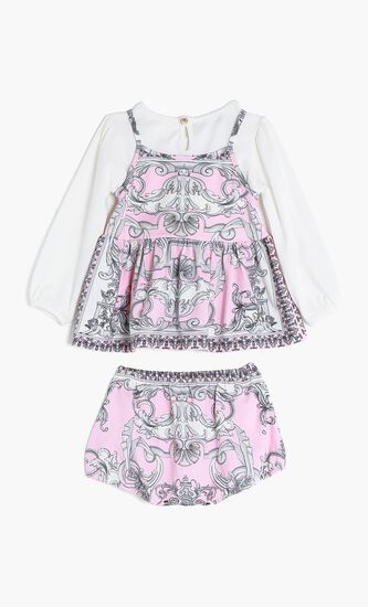 DRESS JERSEY BAROCCO FOULARD KIDS + JERSEY