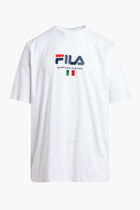 GRAPHIC TEE FLAT PRINT AND EMBROIDERY