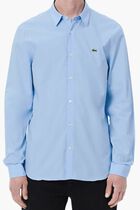 Slim Fit Stretch Cotton Poplin Shirt
