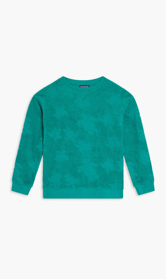 GEPONGE SWEAT CR24 RND TORT JCQ VERT TROPEZIEN
