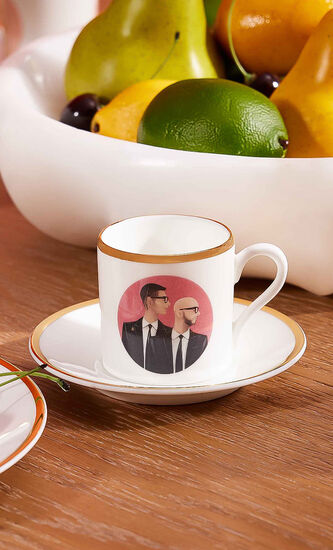 D&G Espresso Cup & Saucer