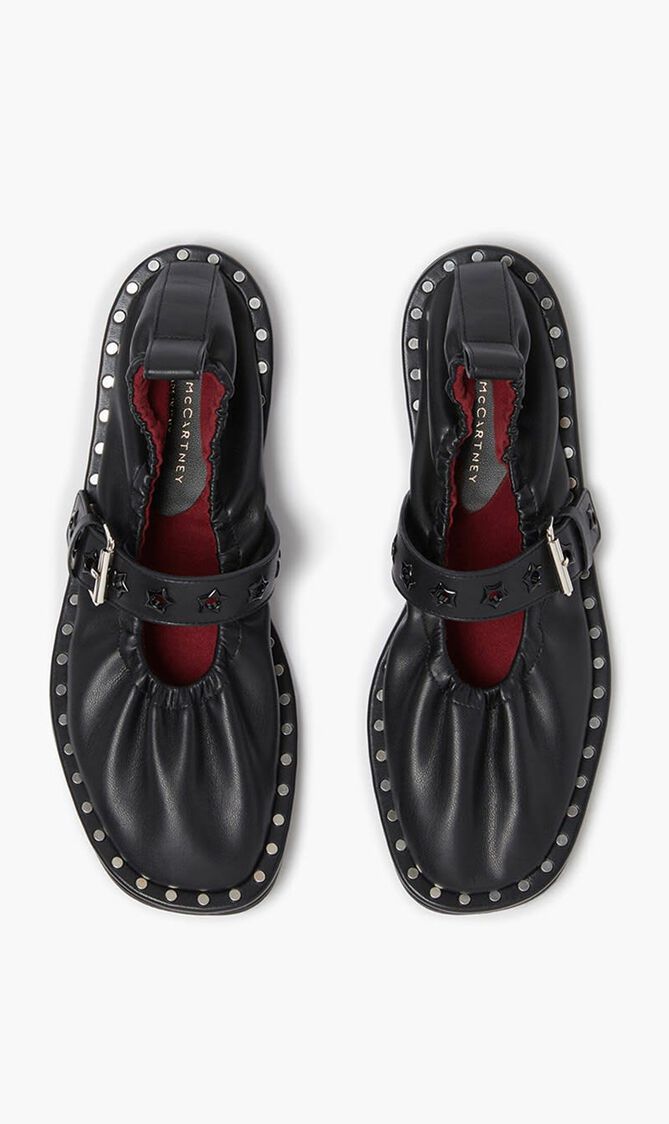 Falabella Star Studded Ballet Flats