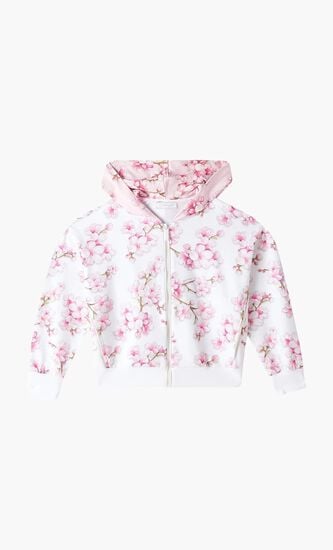 FELPA APERTA CON CAPPUCCI