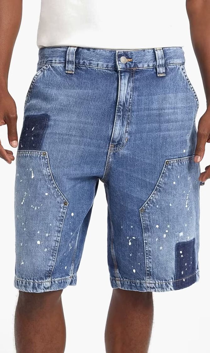 Carpenter Denim Shorts