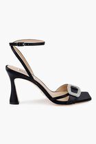 Judith Heeled Square Toe Sandals