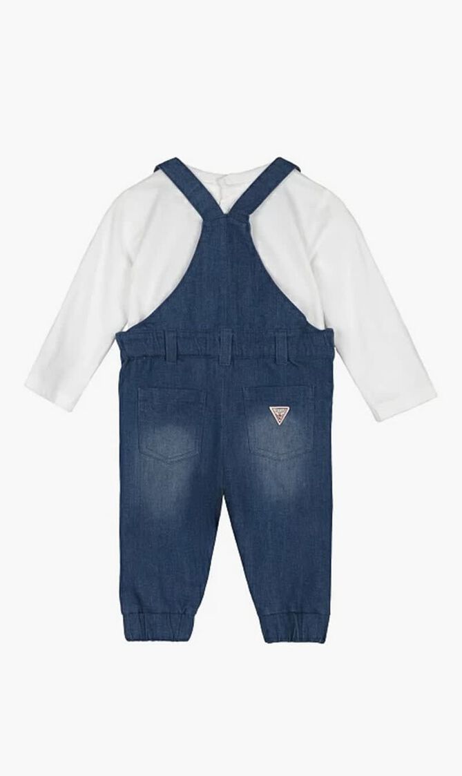 Set Ls T-Shirt+Str Denim Rompe