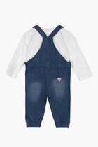 Set Ls T-Shirt+Str Denim Rompe